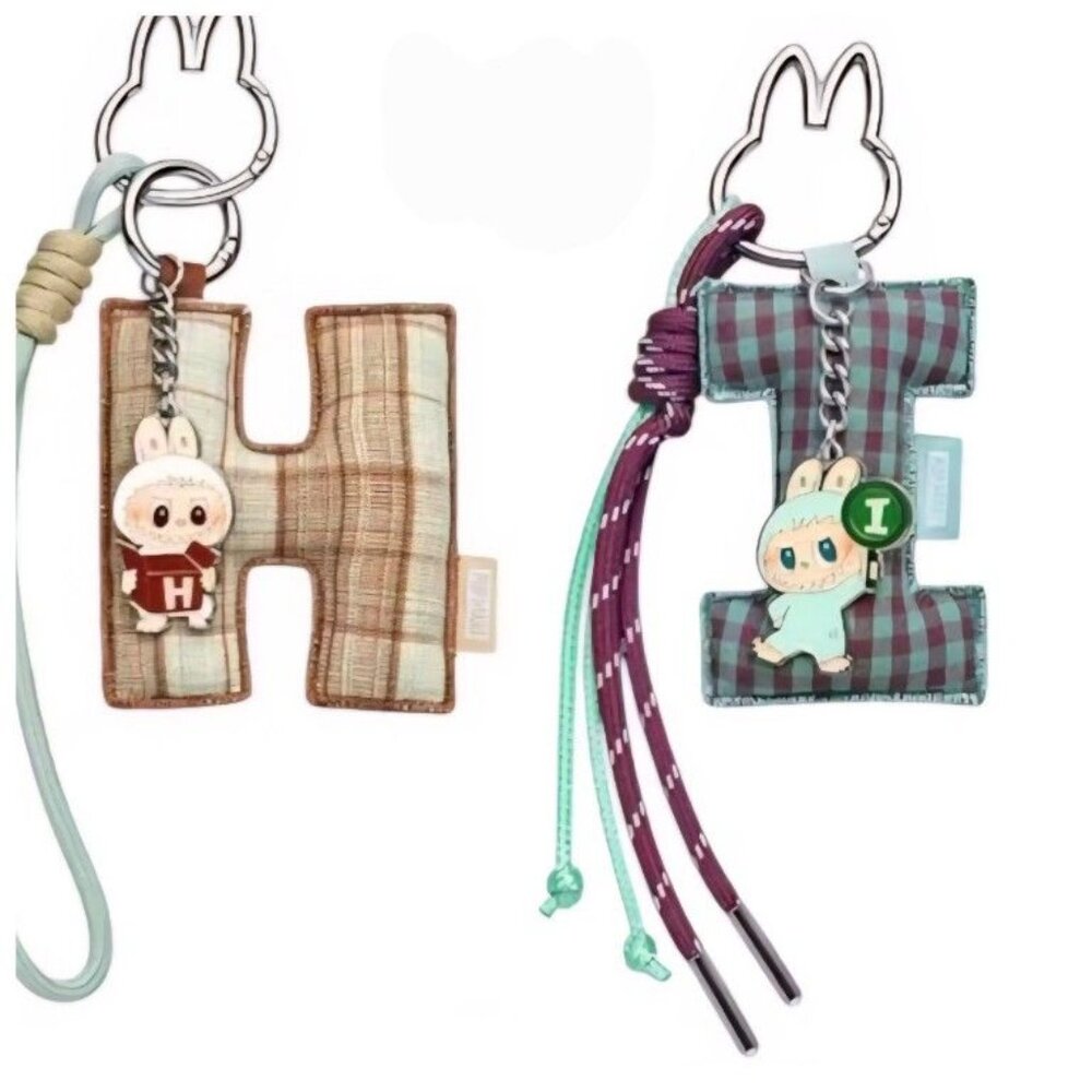 (HI) Labubu x Pin for Love Letter Pendants with Labubu Ring Home Decor H & I